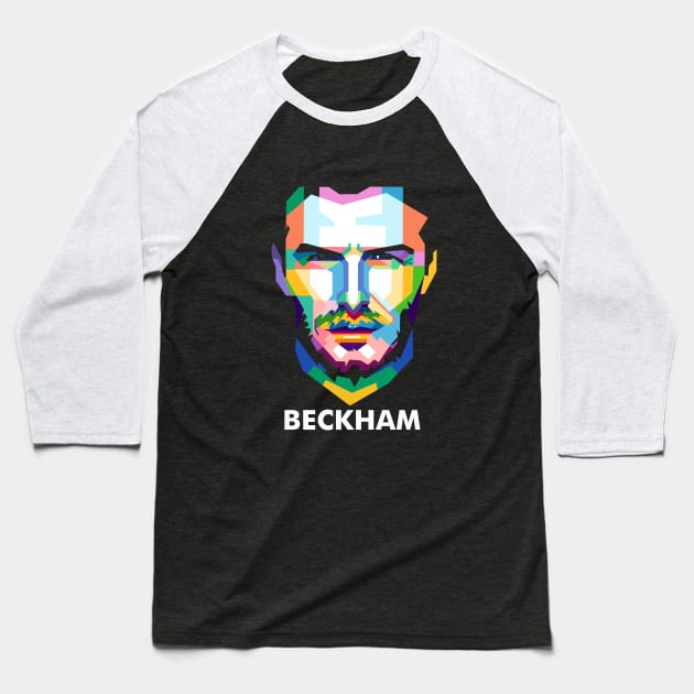 David Beckham Baseball T-Shirt by erikhermawann22